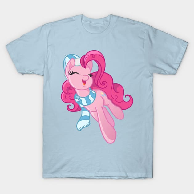 My Little Pony Christmas Pinkie Pie T-Shirt by SketchedCrow